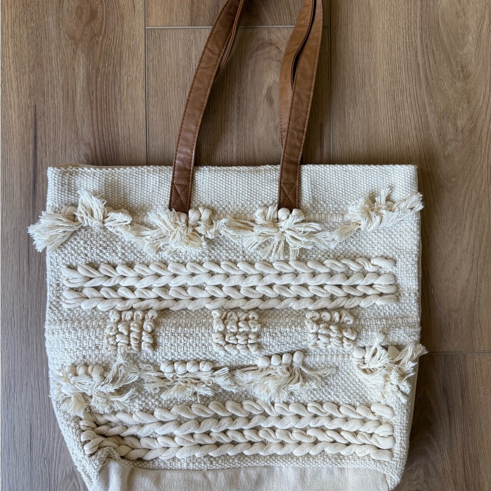 EUC • Sonoma Woven Tote Bag
